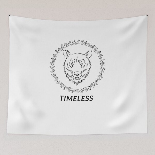 Item preview, timeless bear in wreath designed and sold by joshcwa.