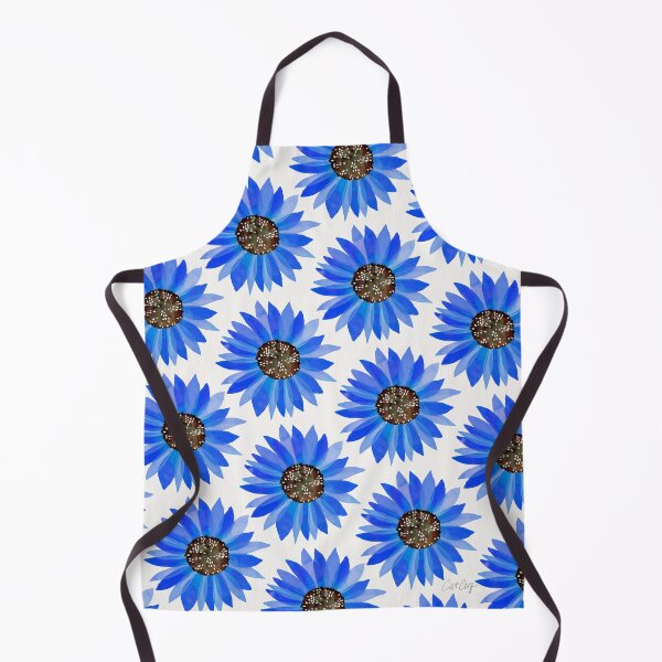 Item preview, Single Sunflower – Blue designed and sold by Cat Coquillette.