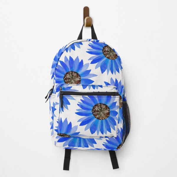 Item preview, Single Sunflower – Blue designed and sold by Cat Coquillette.