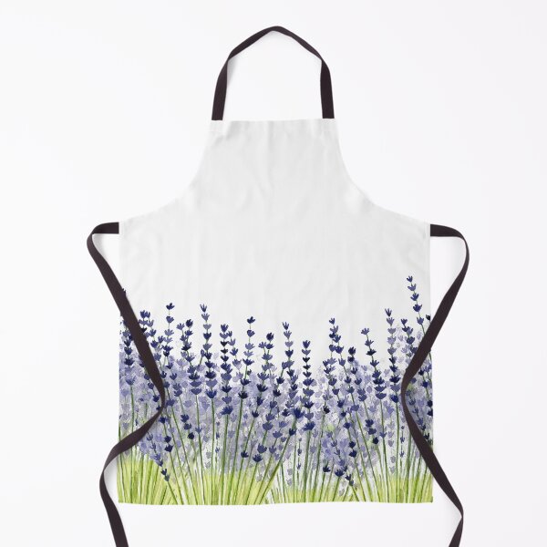 Item preview, Watercolor lavender field, flower field designed and sold by TheColorFlow.