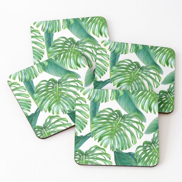 Item preview, Green tropical leaves VI designed and sold by CatyArte.