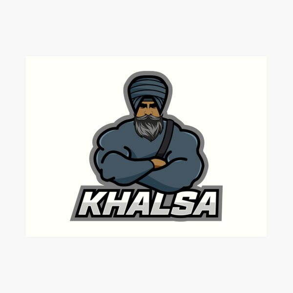 Blue Khalsa Sports Logo