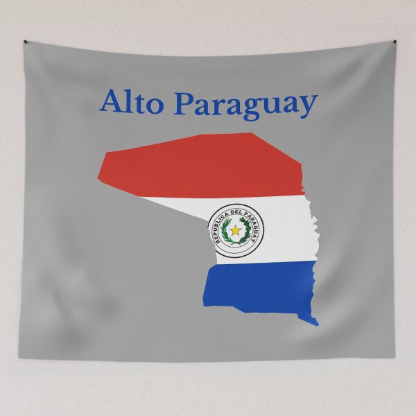 Item preview, Alto Paraguay Department Map design, Paraguay designed and sold by marosharaf.