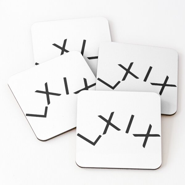 lxix Coasters (Set of 4)