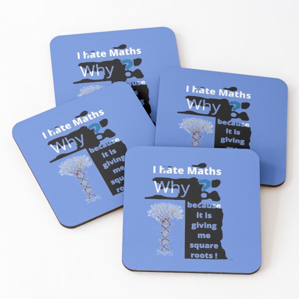 Item preview, Plants Hate MATH It Gives Them Square Roots Funny Math Gifts For Math Teacher  designed and sold by enerjik.