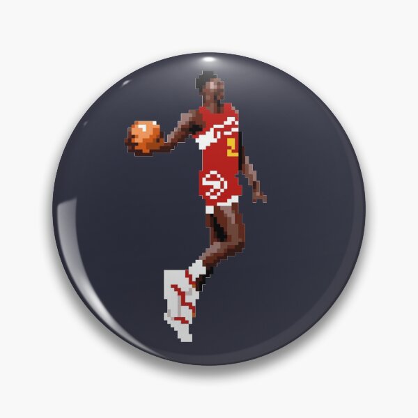 Item preview, Dominique Wilkins Pixel Dunk Qiangy designed and sold by qiangdade.