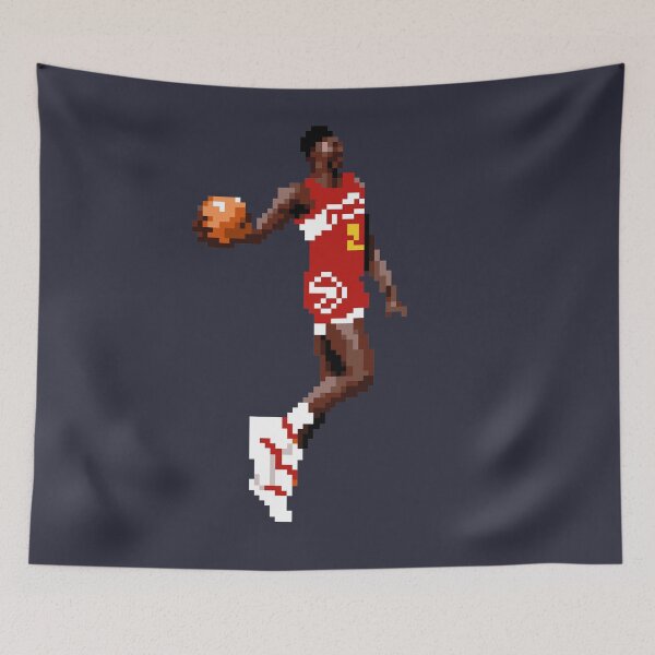Artikelvorschau, Dominique Wilkins Pixel Dunk Qiangy entworfen und verkauft von qiangdade.