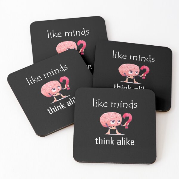 Item preview, Like Minds Think Alike designed and sold by Housestore.