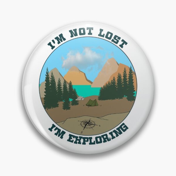 Item preview, I'm Not Lost, I'm Exploring designed and sold by Gaelashirts.