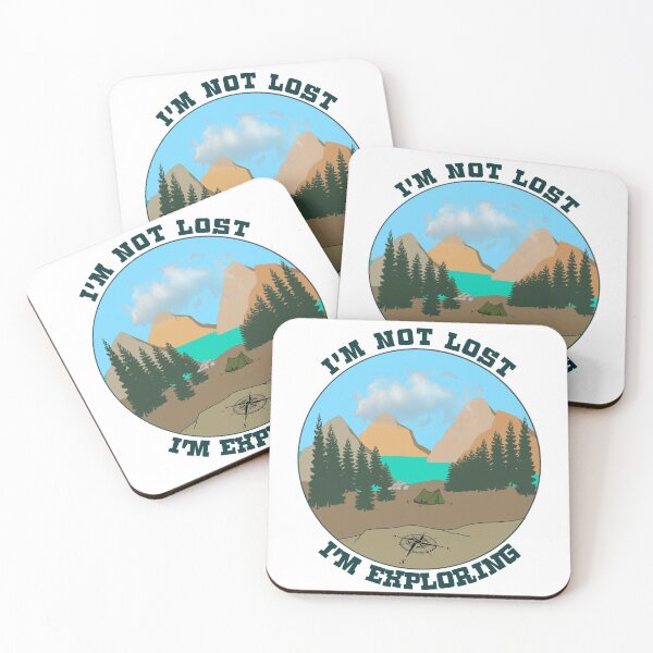 Item preview, I'm Not Lost, I'm Exploring designed and sold by Gaelashirts.