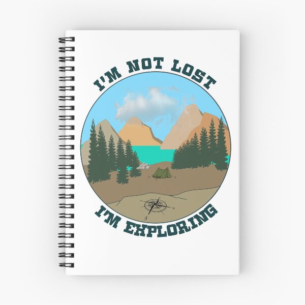 Item preview, I'm Not Lost, I'm Exploring designed and sold by Gaelashirts.