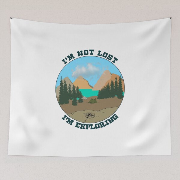 Item preview, I'm Not Lost, I'm Exploring designed and sold by Gaelashirts.