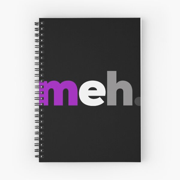 Item preview, Meh. Orgullo asexual designed and sold by Subtle Pride Shop.