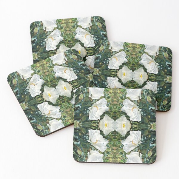 Item preview, Flower Pattern No. 9 (White Prickly Poppy) designed and sold by DTrickta.