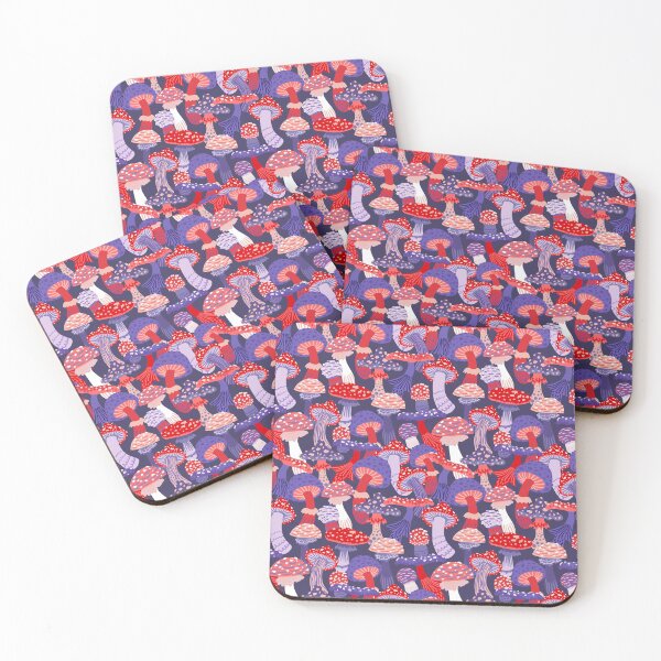 Item preview, Purple fly agarics designed and sold by Galo4ka555.