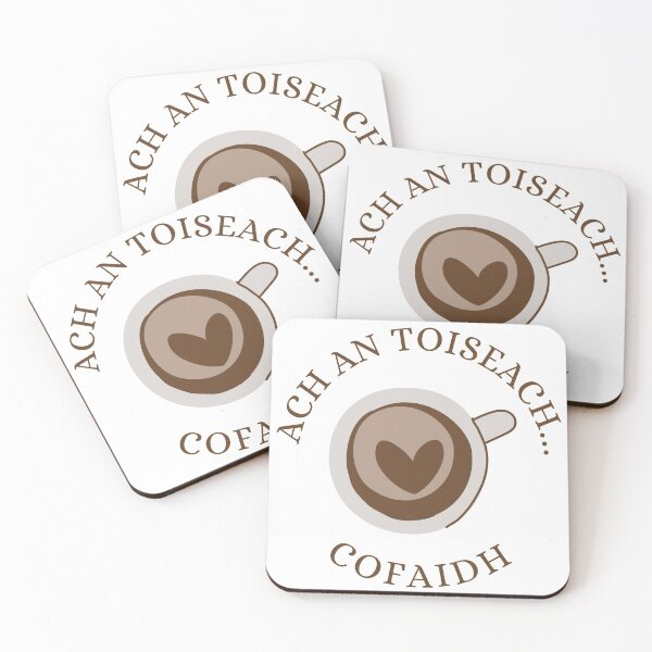 Item preview, Scottish Gaelic "But First... Coffee" designed and sold by LoveFromMI.