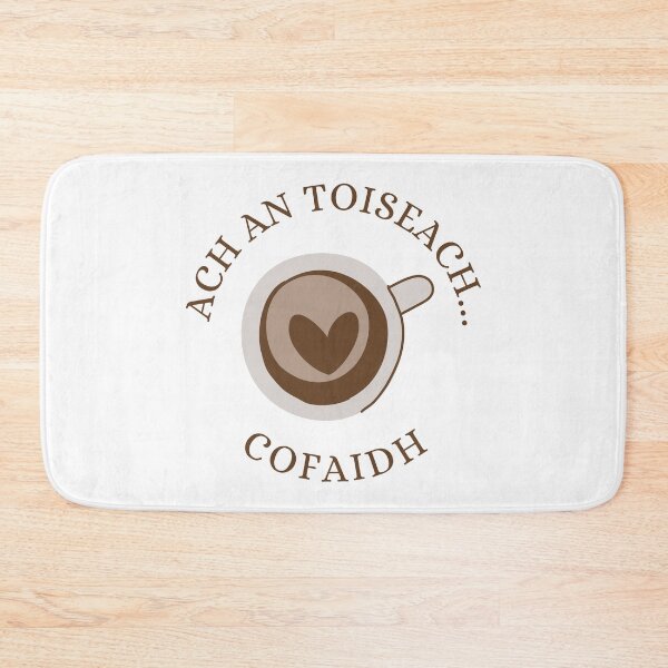 Item preview, Scottish Gaelic "But First... Coffee" designed and sold by LoveFromMI.
