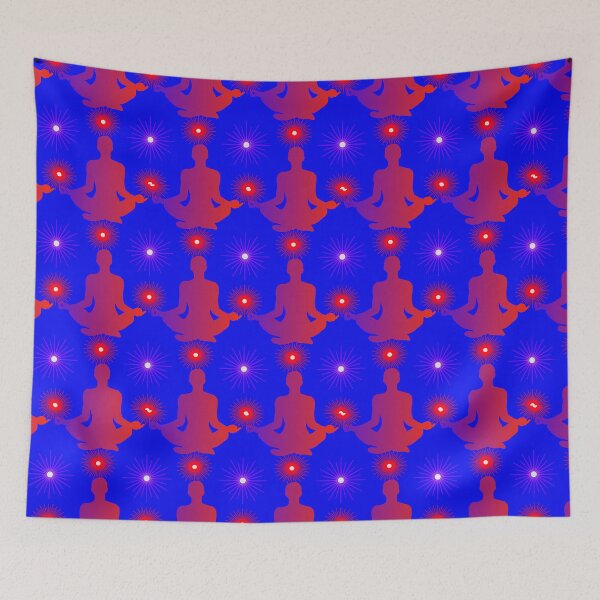 Item preview, Yoga Meditate pattern designed and sold by EdwardMonet.