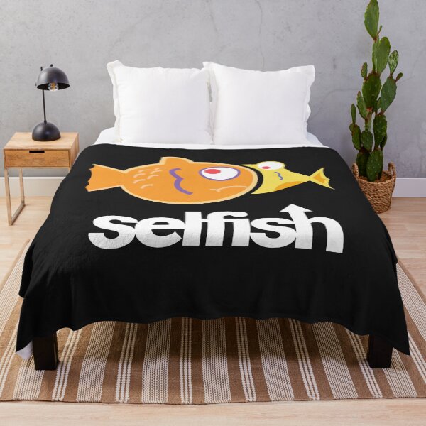 Item preview, Selfish design little fish trying to eat big fish. A selfish fish that doesnt know when to stop. Fish cartoon. designed and sold by tiredofwinning.