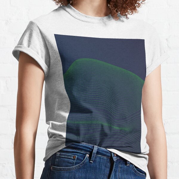 Dynamic Line Wave Classic T-Shirt