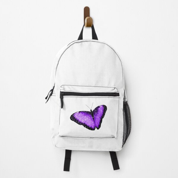 Item preview, glitter purple violet butterfly y2k designed and sold by ellebackup.