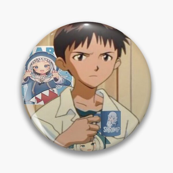 Item preview, Shinji Ikari is a Gawr Gura SIMP designed and sold by Gawrgura.