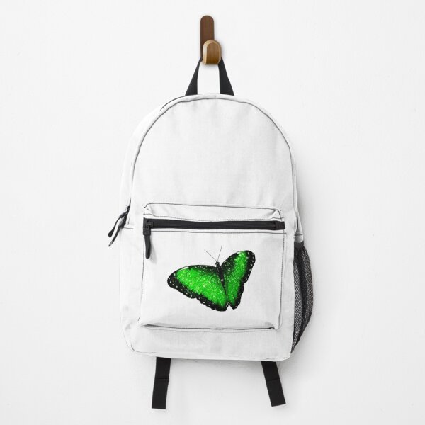 Item preview, glitter green butterfly y2k designed and sold by ellebackup.