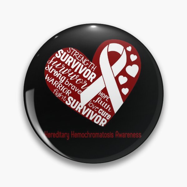 Item preview, Hereditary Hemochromatosis Heart Support Hereditary Hemochromatosis Warrior Fighting designed and sold by GennieShop.