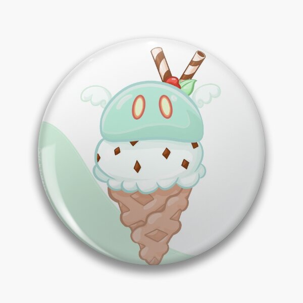Item preview, Mint Chocolate Chip Anemo Slime designed and sold by Duckturnrot.