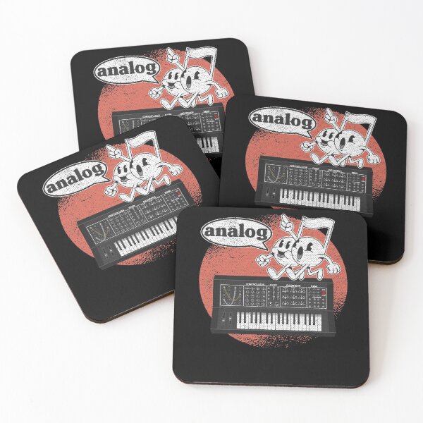 Item preview, Analog Synthesizer Attack Retro Vintage Waveforms  designed and sold by Stronzi.