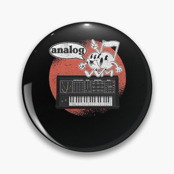 Item preview, Analog Synthesizer Attack Retro Vintage Waveforms  designed and sold by Stronzi.