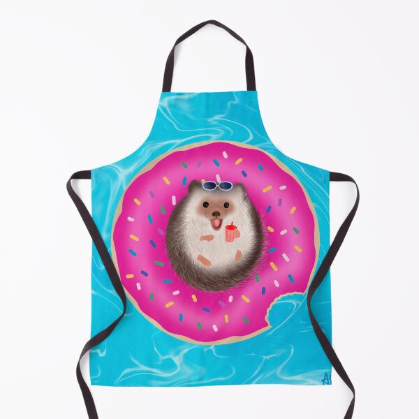 Item preview, Hedgehog chilling in the pool designed and sold by Amz-art.