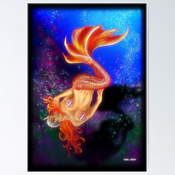 Item preview, MERMAID DIVING designed and sold by mark-chaney.