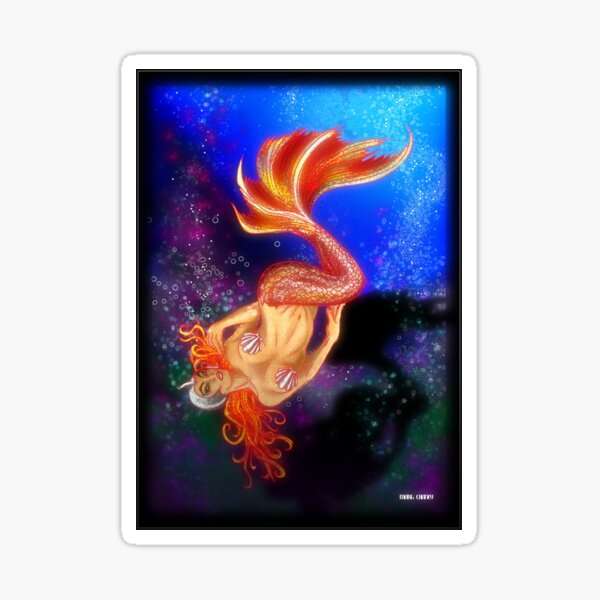 Item preview, MERMAID DIVING designed and sold by mark-chaney.
