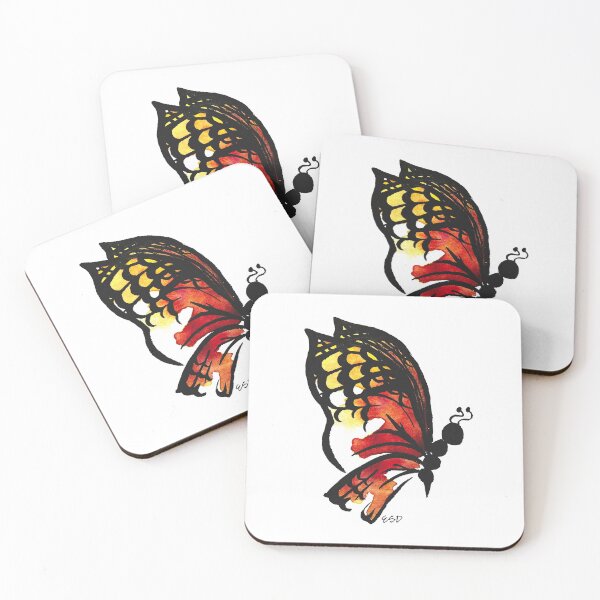 Item preview, Watercolor Monarch Butterfly designed and sold by EmDamArt.
