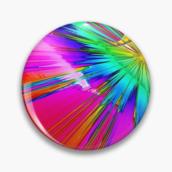 Item preview, Abstract painting with a dazzling mix of bright colors designed and sold by alfaouzi.