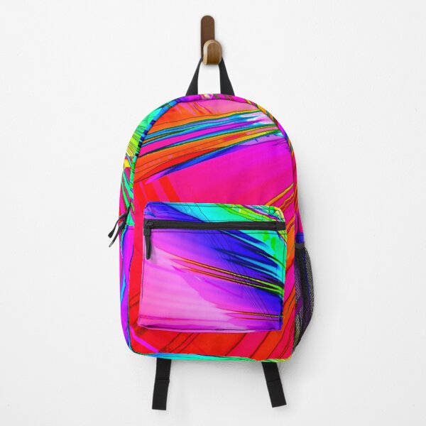 Item preview, Abstract painting with a dazzling mix of bright colors designed and sold by alfaouzi.