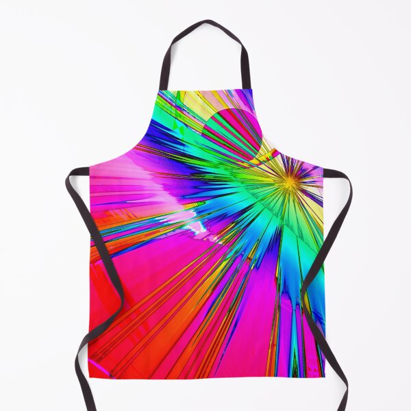 Item preview, Abstract painting with a dazzling mix of bright colors designed and sold by alfaouzi.