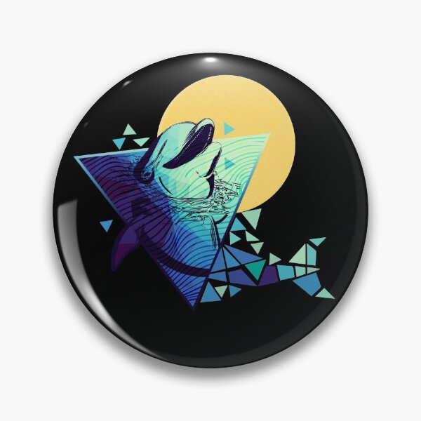 Item preview, Dolphin marine animals polygon animals polygon poly triangle design graphic designed and sold by brunsch-print.