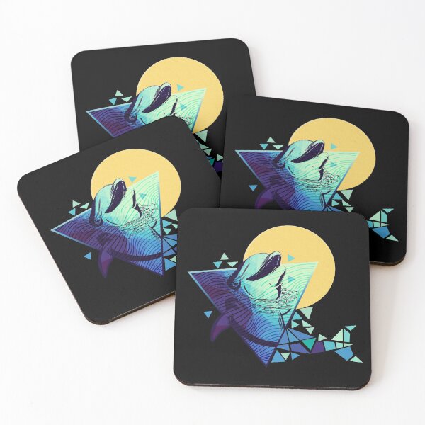 Item preview, Dolphin marine animals polygon animals polygon poly triangle design graphic designed and sold by brunsch-print.
