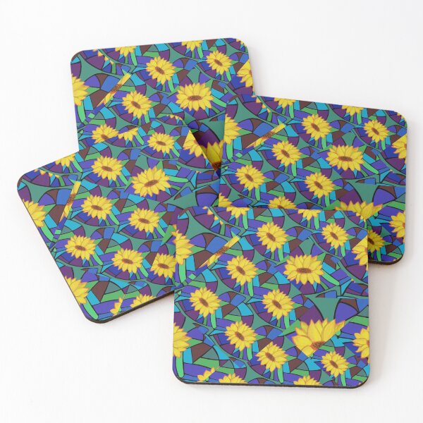 Item preview, Sunflower collage pattern designed and sold by stavina.