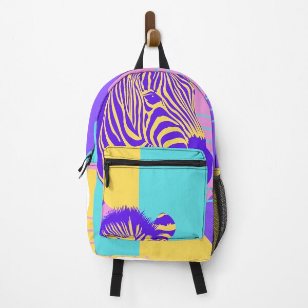 Item preview, Zebra Color Block Art designed and sold by BeeMeCreative.