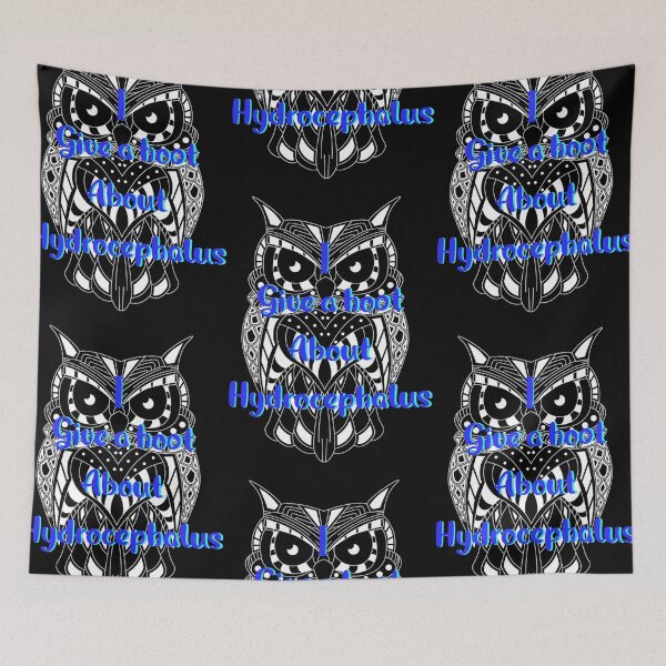 Item preview, I give a hoot about hydrocephalus awareness  designed and sold by Designs Of all kinds.
