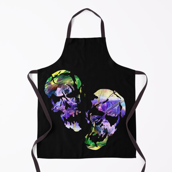 Item preview, Spirit world of magic purple dreams abstract skulls designed and sold by TitaCris.