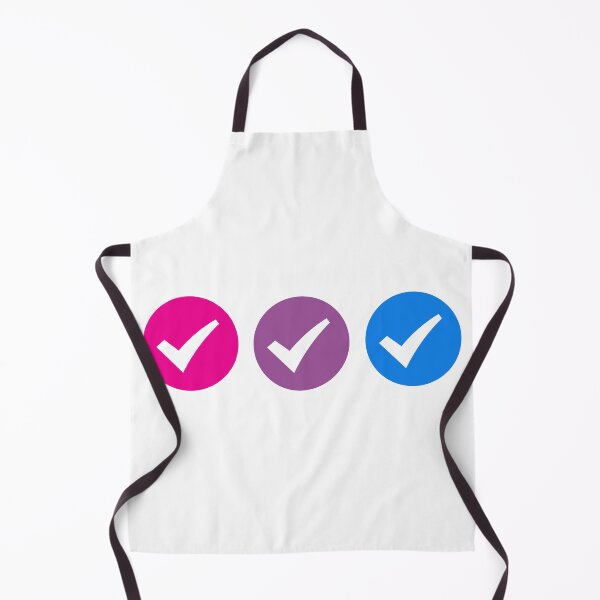 Item preview, Yes Yes Yes Checkmarks. Bisexual Pride designed and sold by Subtle Pride Shop.