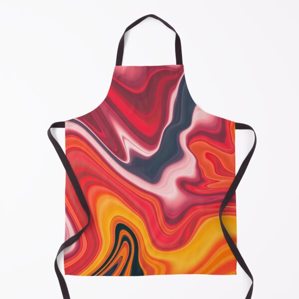 Item preview, Ocean Sunset Paint Pour designed and sold by CurlyWurl.