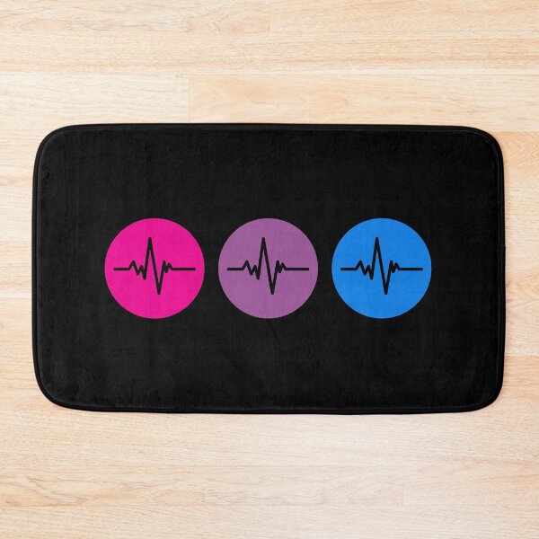Item preview, Heartbeats. Bisexual Pride Flag. Bisexual Pride designed and sold by Subtle Pride Shop.