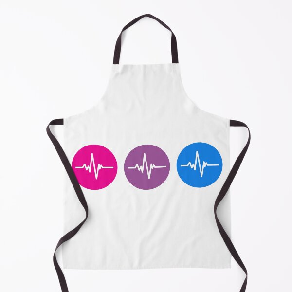 Item preview, Heartbeats. Bisexual Pride Flag. Bisexual Pride designed and sold by Subtle Pride Shop.