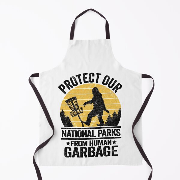 Item preview, Protect Our National Parks Retro Bigfoot Disc Golf designed and sold by Stronzi.