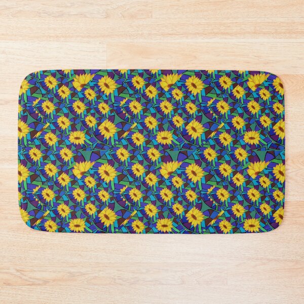 Item preview, Sunflower collage pattern designed and sold by stavina.